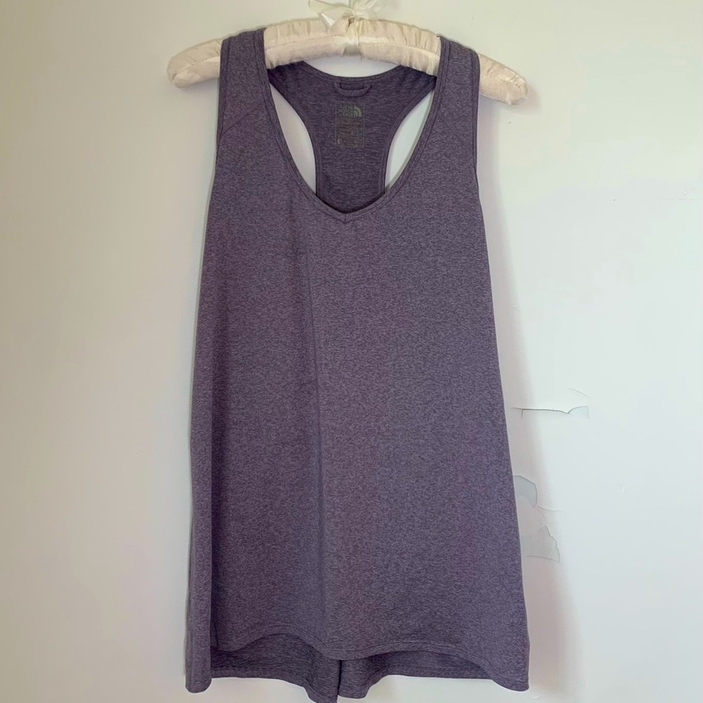 The North Face Purple Racerback Tank Top